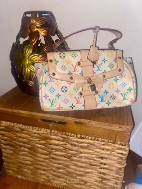 Louis Vuitton monogram Multicolore "Eye Love You" bag,